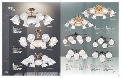 半吸頂燈系列 K3701