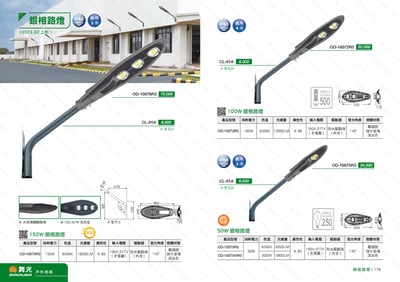IP65 LED 路燈 D1751
