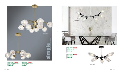 餐吊燈系列 MD461