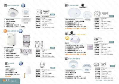 照明感應接收器 D2571