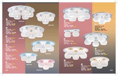 半吸頂燈系列 K4181