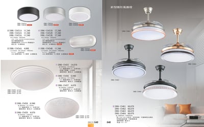 小吸頂燈 / LED小吸頂燈 / 吊扇燈系列  K5451