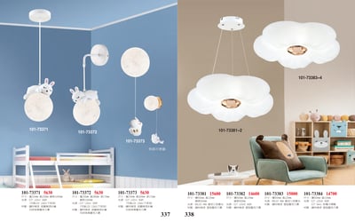 兒童燈 / 兒童壁燈 / 餐吊燈系列 101-3371