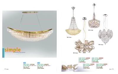 水晶餐吊燈 / 餐吊燈系列 MD721
