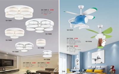 LED吸頂燈 / 兒童扇燈系列 101-2091