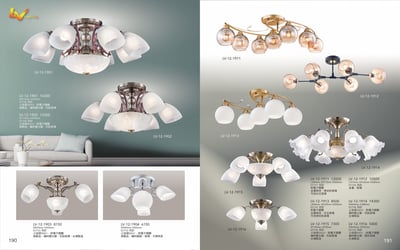 半吸頂燈系列 LV1901