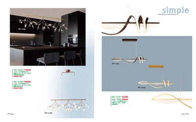LED餐吊燈系列 MD381