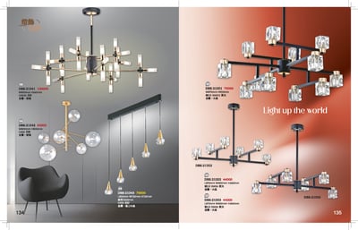 半吸頂燈系列 K1341