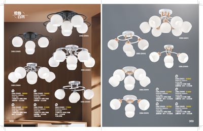 半吸頂燈系列 K3681