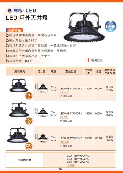 舞光 LED 戶外天井燈 D281