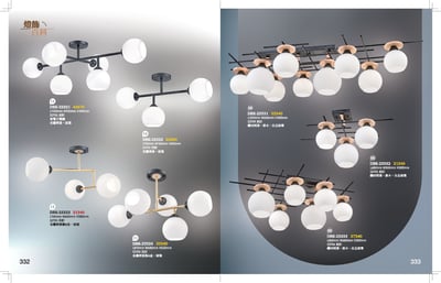 半吸頂燈系列 K3321