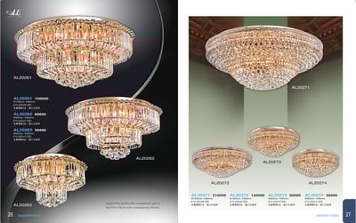 水晶吸頂燈系列  A261