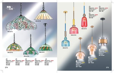 第凡內餐吊燈 / 餐吊燈系列 K2741