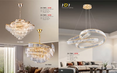 水晶吊燈 / LED水晶吊燈系列 101-0851