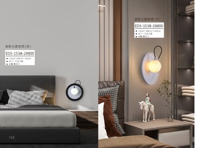 裝飾主義壁燈 EDS 1531