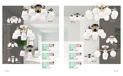 半吸頂燈系列 MD1561