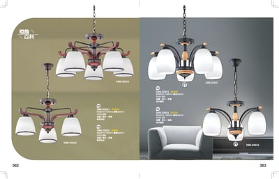 半吸頂吊燈系列 K3621
