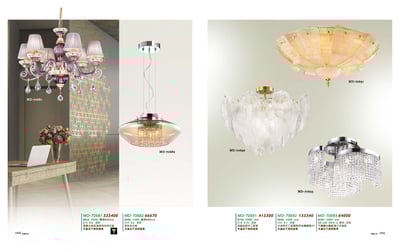 水晶吊燈 / 手工玻璃吸頂燈系列 MD681