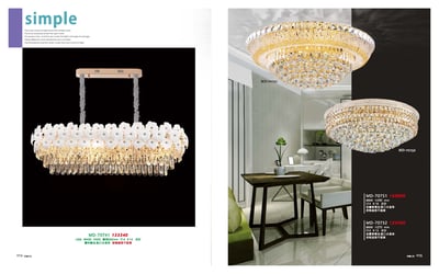 水晶餐吊燈 / 水晶吸頂燈系列 MD741