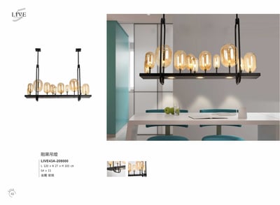 吊燈系列 LIVE 431