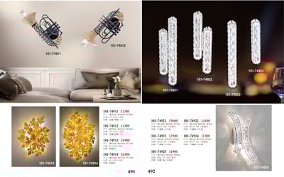 壁燈 / 水晶LED壁燈系列 101-4911