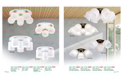 半吸頂燈系列 MD2781