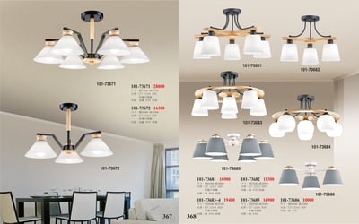 半吸頂燈系列 101-3671