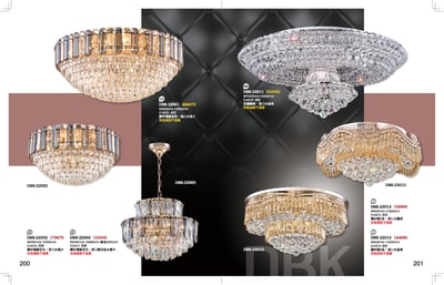 水晶吸頂燈系列 K2001