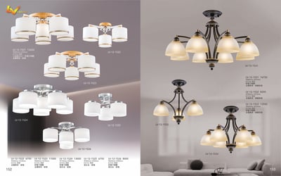 半吸頂燈系列 LV1521