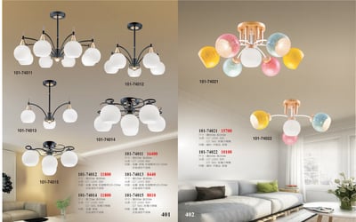 半吸頂燈系列 101-4011