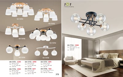 半吸頂燈系列 101-3751