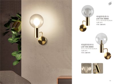 壁燈系列 LIVE+ 51A1