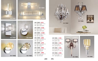 LED壁燈 / 水晶壁燈系列 101-4951