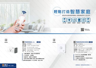 奧創智慧插座 / 智慧溫溼度感應器 系列 D111