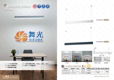 LED 凱特全光型壁切吊燈  D1271