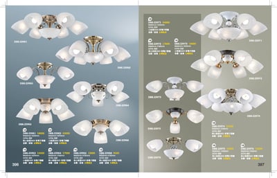 半吸頂燈系列 K3961