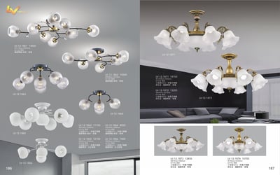 半吸頂燈系列 LV1861