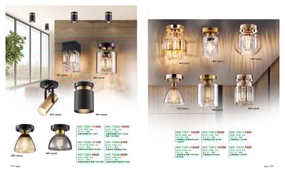小吸頂燈 / 水晶小吸頂燈系列 MD3001