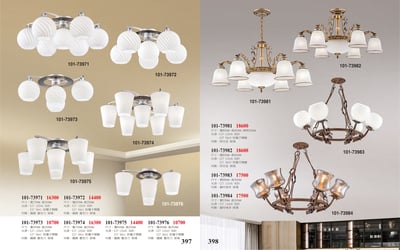 半吸頂燈系列 101-3971