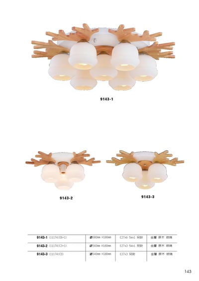 半吸頂燈系列 L1431