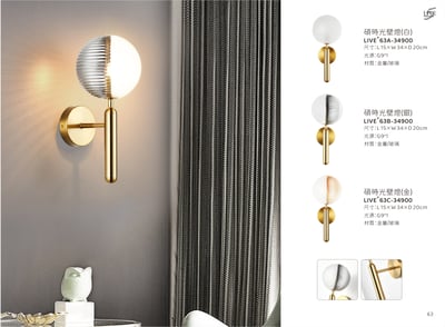 壁燈系列 LIVE+ 63A1