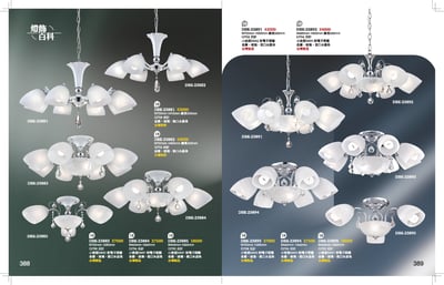 半吸頂燈系列 K3881