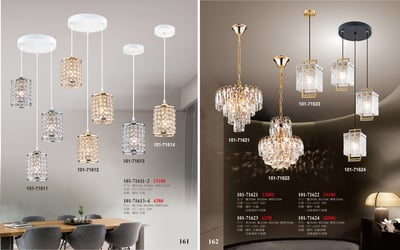 水晶餐吊燈系列 101-1611