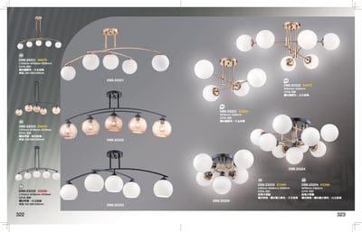 半吸頂燈系列 K3221