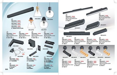磁吸軌道燈系列 K6961