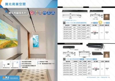 磁吸軌道燈系列 D151