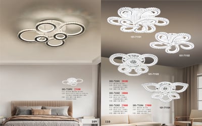 LED水晶吸頂燈系列 101-1091