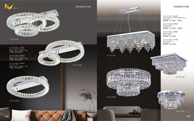 LED水晶吸頂燈 / 水晶吸頂燈 / 水晶餐吊燈系列 LV1241