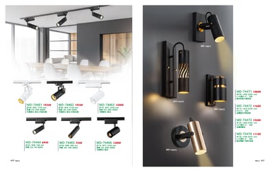 軌道吊燈 / 壁燈系列 MD4461