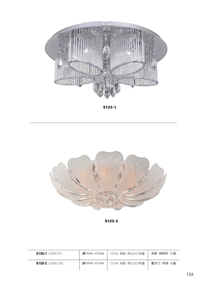 半吸頂燈系列 L1331